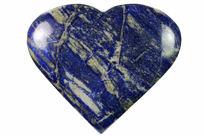 Polished Lapis Lazuli Heart - Pakistan #170951